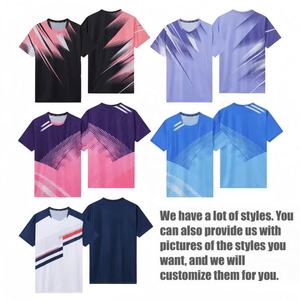 قميص رياضي للرجال بتصميم وردي، زي موحد للفتيات، قمصان تي شيرت مطبوعة بتقنية التسامي، ملابس كرة طائرة جديدة لعام 2025 - Product Image 2