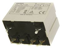 Relais de puissance G7L-2A-P 12V CC, bobine 12V, commutation 20A, bipolaire unipolaire, monté, contacts argentés, série G7L, neuf