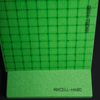 Noyau en mousse PVC ignifuge HORIZON HXCELL HX80 80 kg/m³ pour panneaux sandwich dans la construction navale et des embarcations