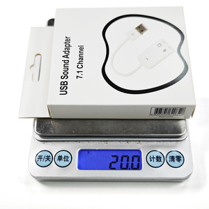 <span class=keywords><strong>Tarjeta</strong></span> <span class=keywords><strong>de</strong></span> <span class=keywords><strong>Sonido</strong></span> USB Económica OEM 2.0 Virtual 7.1 Canales, Blanca, <span class=keywords><strong>Externa</strong></span>, con Conector <span class=keywords><strong>de</strong></span> 3.5 mm, USB a Jack - Product Image 2