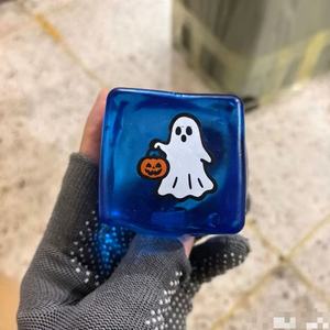 Wholesale Halloween Squishy Maltose Slow Rising Ice <b>Cube</b> Squeeze Toys Fidget Toys Stress Relief Halloween <b>Cube</b> Squishy Toy - Product Image 5