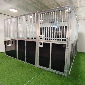 Outdoor Stahl konstruktion Gebäude Vorgefertigte Pferdes tälle Ausrüstung Pferdes tall Verkauf Luxuriöser Pferdes tall aus verzinktem Stahl - Product Image 1