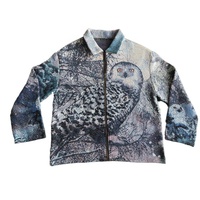 Veste zippée de basketball Anime, sweat-shirt jacquard, pull tapisserie grande taille, manteau, veste tapisserie personnalisée pour homme