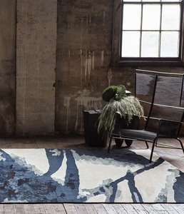 Tapis en laine de Nouvelle-Zélande fait main de luxe, tissé à la main, contemporain, pour hôtels, appartements, villas et décoration intérieure - Product Image 1
