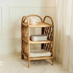 Vietnamese Wholesaler Rattan Furniture <b>Bedside</b> Table Rattan Nightstand Bedroom Decoration Rattan <b>Bedside</b> Cabine - Product Image 1