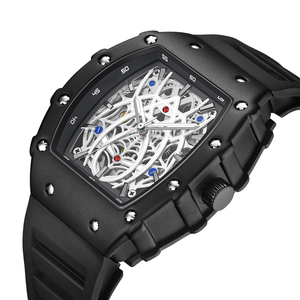 Reloj de Negocios, Reloj Automático, Esqueleto Hueco, <span class=keywords><strong>Miller</strong></span> Fashion XINGOU 1013, <span class=keywords><strong>Relojes</strong></span> Mecánicos para Hombre, Logotipo Personalizado - Product Image 4