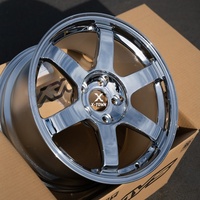 Jantes forgées Chrome Custom 18 19 20 21 22 pouces 5x114.3/5x120/5x112 pour BMW F30 E46 M3 G37 Mazda MX5 BRZ Honda Camry