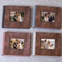 Album photo imperméable et nettoyable avec pages à pochettes en PP, sans acide, pour conserver les souvenirs de mariage