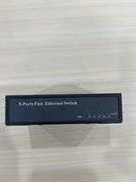 Switch Ethernet Mini 5 Port 10/100Mbps Tanpa Manajemen untuk Jaringan LAN Kantor dan Rumah
