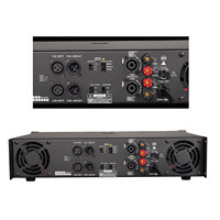 Amplificateur de puissance stéréo professionnel 4 ohms en métal 1600W 2000W 5000W 2000W 1000W 600W 1000W 3000W 10000W