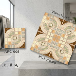 Marque Vistaar 30x30 12x12 Carrelages de sol en céramique à poinçon gaufré Surface rectifiée rustique mate brillante pour salle de bain - Product Image 2