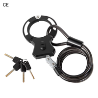 Antivol robuste pour moto, vélo, scooter, antivol à chaîne pour vélo, accessoires de scooter, boucle de fixation, antivol pour vélo électrique et pédicab