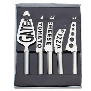 <span class=keywords><strong>Mini</strong></span> <span class=keywords><strong>Copenhagen</strong></span> dao đa chức năng Slicer thép không gỉ pho mát dao đặt - Product Image 1