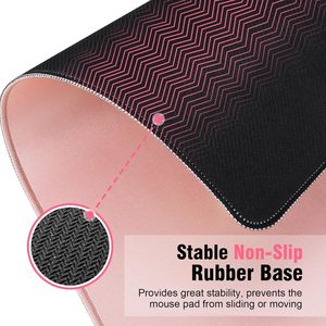 Tapis de souris antidérapant de dessin animé jaune meilleure qualité tapis de bureau XXL tapis résistant à l'eau lisse contrôle supérieur tapis Durable - Product Image 4