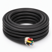 Kabel Layanan Fleksibel 5 Core 0.6/1KV YVF dengan Sifat Mekanis Unggul untuk Berbagai Penggunaan Peralatan Industri Bergerak 5*150