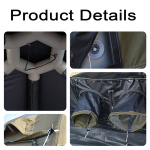 เต็นท์โดมเป่าลมกลางแจ้ง4.5ม. เต็นท์ตั้งแคมป์ผ้าอ๊อกซ์ฟอร์ด - Product Image 5