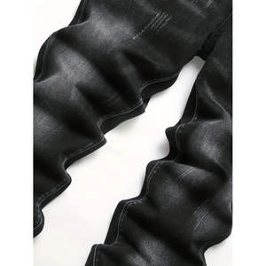 Pantalon en jean décontracté pour hommes, pantalon taille moyenne exclusif, pantalon pour hommes de qualité supérieure, vente en gros OEM - Product Image 3