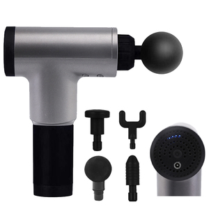Amazon Sport 4 cabezas profesional eléctrico inalámbrico Fascia vibración Mini tejido profundo masaje muscular arma - Product Image 4