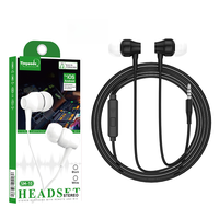 Écouteurs filaires de haute qualité, stéréo, universels, pour le sport, intra-auriculaires, mini microphone, 3,5 mm, basses profondes, casque musical, IPX-4