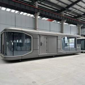 Cápsula Modular Prefabricada Pequeña Habitación Cápsula Espacial Casa Móvil Hotel Cabina Cocina Baño para Oficina Edificio Casa Uso - Product Image 4