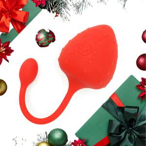 Fraise APP télécommande sans fil vibrant pour oeuf portable culotte vibrateur pour vagin clitoridien g-spot sexe anal pour les femmes - Product Image 2