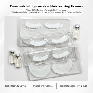 แผ่นมาส์กบำรุงผิวรอบดวงตา วีแกน ไฮยา<span class=keywords><strong>ล</strong></span>ูรอนิก แอซิด วิตามินซี เรตินอ<span class=keywords><strong>ล</strong></span> สาหร่ายทะเ<span class=keywords><strong>ล</strong></span> สมุนไพรฟรีซดราย สารสกัดจากดอกบัวหิมะ - Product Image 5