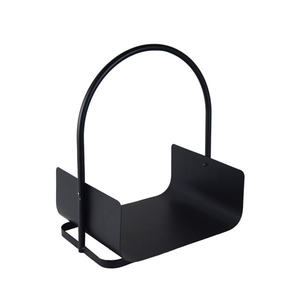 DB Black Portable Storage <b>Fireplace</b> <b>Log</b> Holder - Product Image 2