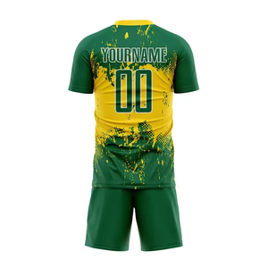 Nouvelle tenue de football de qualité supérieure, style actuel, couleur unie, nouvelle arrivée, design de logo personnalisé, uniforme de football pour adultes - Product Image 2