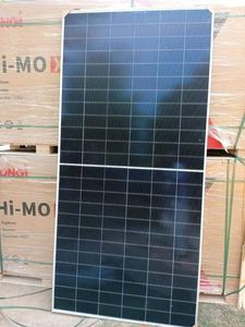 Panel Solar Bifacial Monocristalino Longi 600W+ Módulo Fotovoltaico 620Watt 610Watt 600W Alta Potencia LONGi HiMO7 Panel Fotovoltaico - Product Image 3