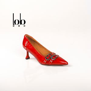 Tendance Mode Femme Printemps 2026 : <span class=keywords><strong>Chaussures</strong></span> de Bureau Élégantes à Bout Pointu, Chaîne Strass, Talon Bas Fin Incliné, Faciles à Enfiler - Product Image 1