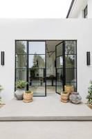 Portes en acier à cadre fin, norme australienne, pour cloisons de bureau