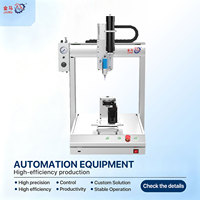 Distributeur de silicone CCD à 5 axes, machine de distribution de colle à positionnement automatique