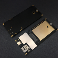 NGFF(M.2)-tarjeta adaptadora de módulo LTE, convertidor de clave E a tipo c, placas de desarrollo rf/inalámbricas y Kits para Wifi/3g/4g/5g, módulo M.2