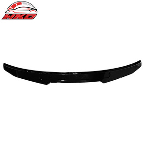 Convient pour BMW G22 Série 4 Coupé 2021-2026 Aileron de coffre style PSM Noir brillant - Product Image 5
