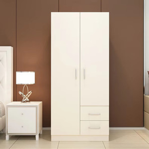 Armario de Dormitorio Moderno con Puertas Abatibles, Diseño Minimalista, Almacenamiento Simple, Armario Personalizado - Product Image 1