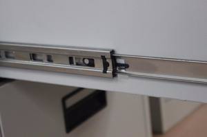 <span class=keywords><strong>Casier</strong></span> <span class=keywords><strong>3</strong></span> <span class=keywords><strong>tiroirs</strong></span> gris-blanc avec serrure à clé Classeur latéral <span class=keywords><strong>3</strong></span> <span class=keywords><strong>tiroirs</strong></span> - Product Image 2