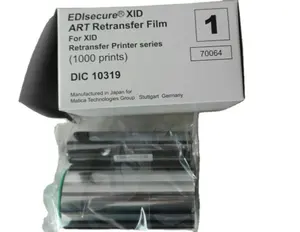 Edisecure Dic10319 Retransfer Film - 1000 Afdrukken, Voor Xid580ie Xid8300 Xid8600 Xid9300 Xid9330 Id Card Printers
