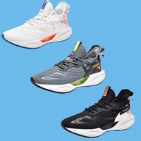 Chaussures de course pour hommes, chaussures de marche confortables, chaussures de sport respirantes, légères, pour l'exercice quotidien, la remise en forme, l'utilisation en plein air