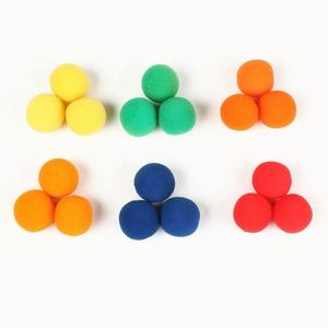 ลูกบอลสีแดงนุ่มพิเศษขนาด 4.5 ซม. หลายสี ลูกบอลโฟมฟองน้ำ อุปกรณ์มายากล ของเล่น - Product Image 2