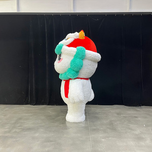 Costume gonflable personnalisé de <span class=keywords><strong>lion</strong></span> mascotte, costume gonflable de mascotte marchant de 2,26 m, costumes gonflables publicitaires pour adultes - Product Image 3