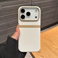 Coque compatible XP1542 pour iPhone 17 Pro Max et 16 Pro Max, protection intégrale IP15 en alliage d'aluminium, nouveau design color-block
