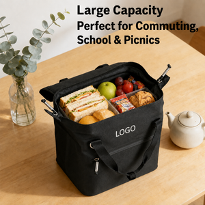 Sac à lunch <span class=keywords><strong>Stan</strong></span> grande capacité 7,3 L, design moderne - Portable pour les pique-niques et les activités de plein air - Product Image 5