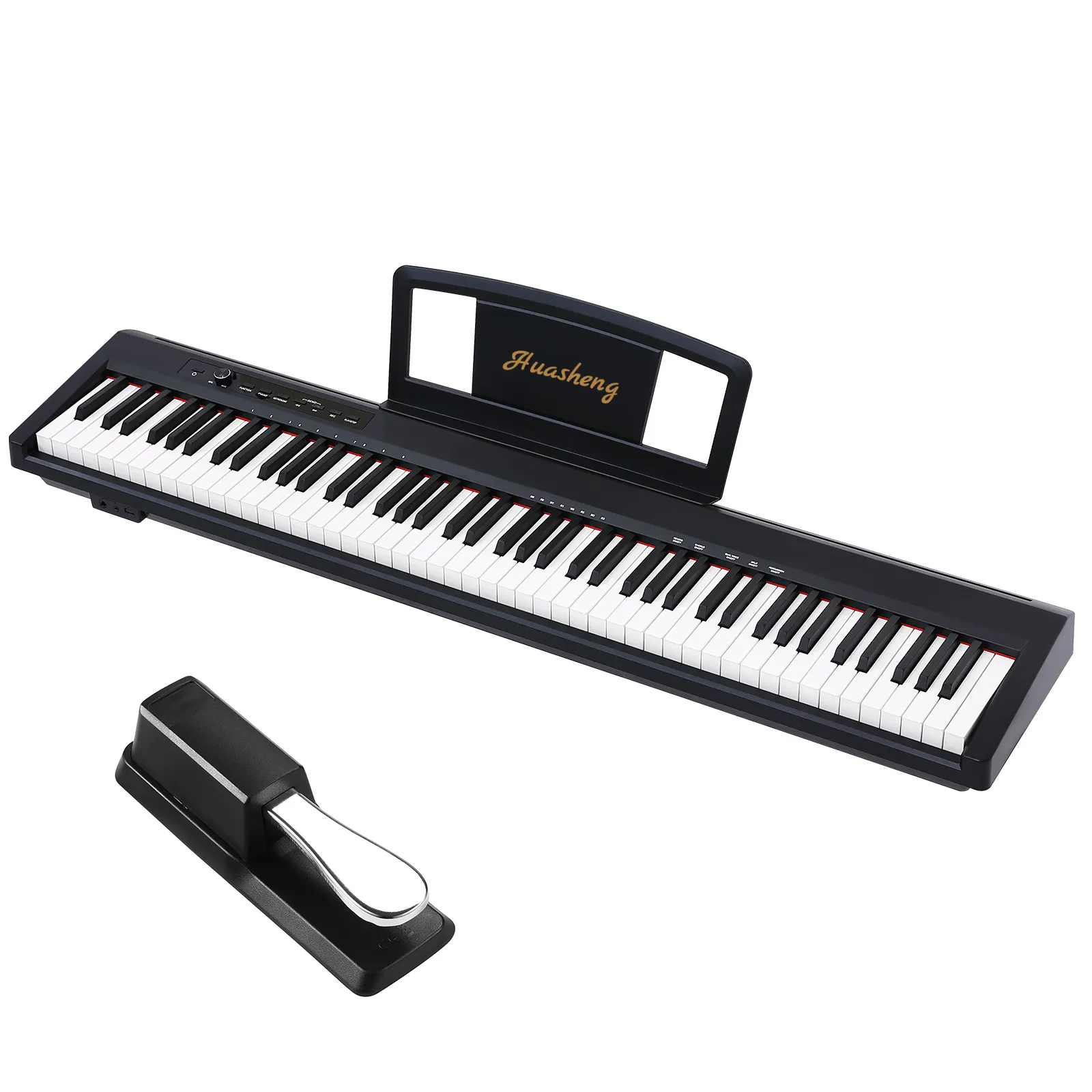 Huasheng grosir instrumen Keyboard Piano listrik kualitas tinggi elektronik untuk dijual