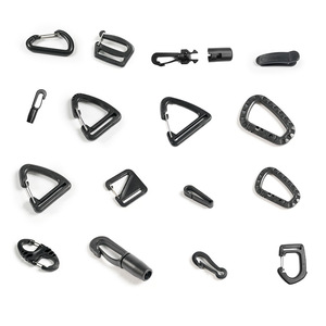 Plastic Carabiner <b>Hooks</b> Geometric Shapes Backpack Accessory D Type <b>S</b> Type Figure Eight Nine Buckles - Product Image 1
