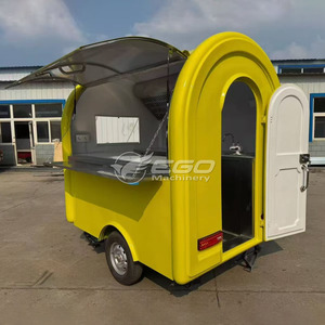 XCEGO 2026 Fully Equipped Foodtruck Fast Food Cart Mobile Square Catering <b>Concession</b> Food <b>Trailers</b> with Full Kitchen Sale Henan - Product Image 3