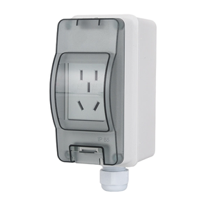 Boîtier électrique étanche IP65 à 2 voies, peut être équipé d'un disjoncteur 2P/détection de fuite, etc., personnalisable - Product Image 3