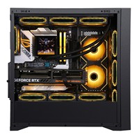 Boîtier PC Gamer AOJIE en Gros OEM ATX Matx Itx Mid Tower Chassis de Bureau Gabinete Gamer PC 220A05 Noir