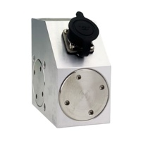 Accéléromètre triaxial PE à sortie de charge, capteur d'accélération des vibrations, transducteur piézoélectrique 3 axes pour surveillance sismique ±10g