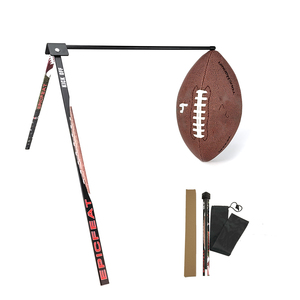 Supporto Portatile per Allenamento di <span class=keywords><strong>Calcio</strong></span>, Stand per Tiri al Campo, Tee per Kickoff, Adatto a Tutte le Taglie di Palloni da Football, Attrezzatura per Allenamento e Pratica - Product Image 1