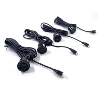 Capteur de stationnement arrière pour voiture, 4/8 capteurs avec affichage LED, boîtier de commande avec avertisseur sonore, système d'alerte sonore radar, détecteur d'objets automatique